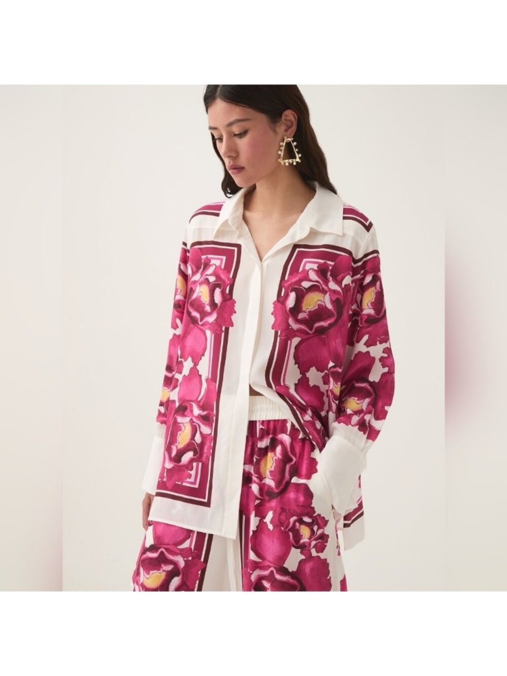 Aje Atomic Silk Shirt